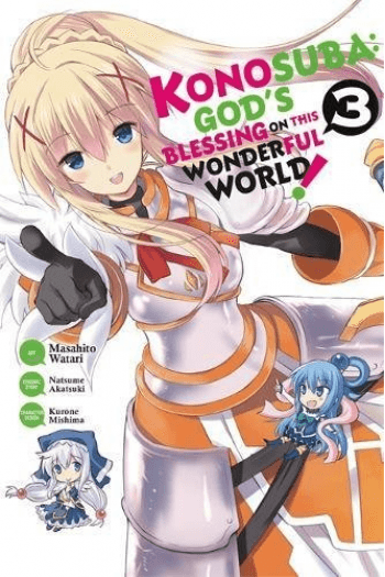 Konosuba: Gods Blessing On This Wonderful World!, Vol. 03 (Manga) - naslovnica