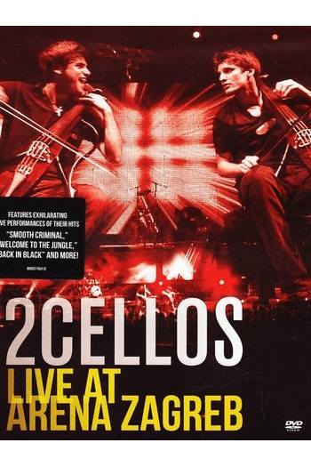 2Cellos - Live at Arena Zagreb DVD - omot
