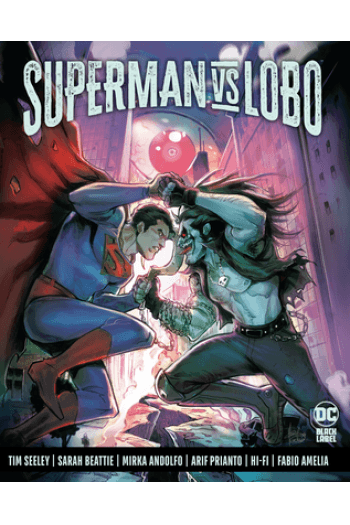 Superman vs. Lobo (Strip) - naslovnica