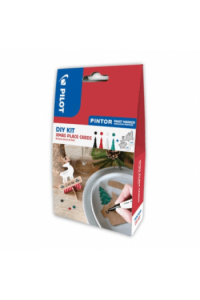 Set 4 markera i dekoracije DIY KIT Xmas Place Cards Pintor Pilot blister
