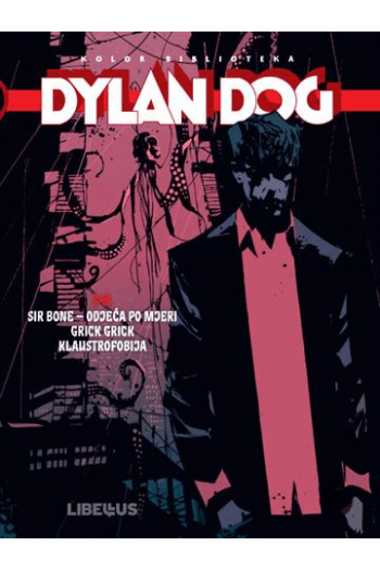 Dylan Dog kolor biblioteka 16 / Sir Bone - odjeća po mjeri, Grick Grick, Klaustrofobija (Strip) - naslovnica