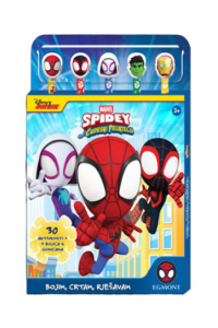 Spidey bojim, crtam, rješavam (Slikovnica) - naslovnica