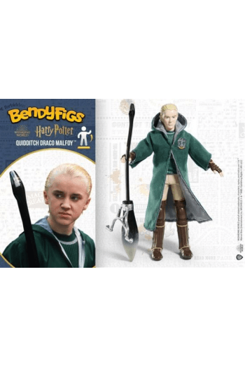 Noble Collection - Harry Potter - Bendyfigs - Quidditch Draco Malfoy - slika proizvoda