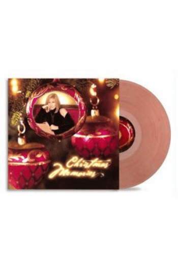 Barbra Streisand - Christmas Memories (red marble vinyl) LP - omot