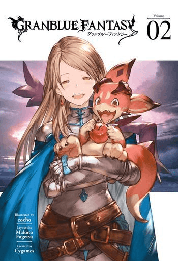 Granblue Fantasy, Vol. 02 (Manga) - naslovnica