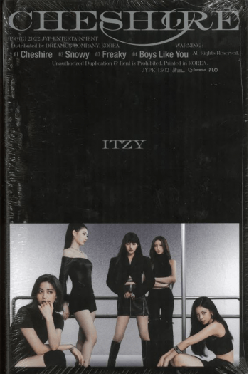 Itzy - Cheshire Standard (Normal) [Ver. A] CD - omot