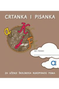 Crtanka i pisanka, za učenje školskog rukopisnog pisma, 2. razred osnovne škole - naslovnica