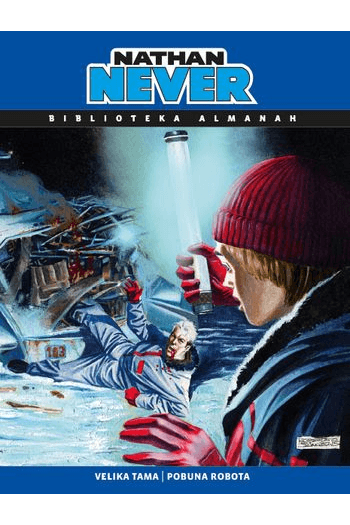 Nathan Never almanah 2009-2010 - Velika tama / Pobuna robota (Strip) - naslovnica