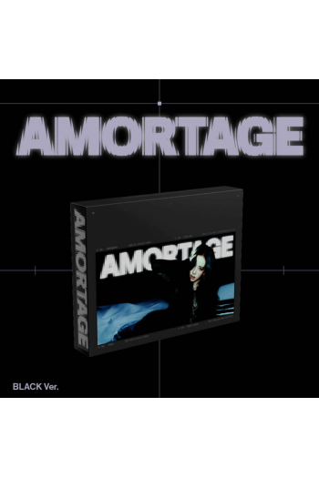 Jisoo - Mini Album [Amortage] Exclusive Edition [Black Ver.] CD - omot