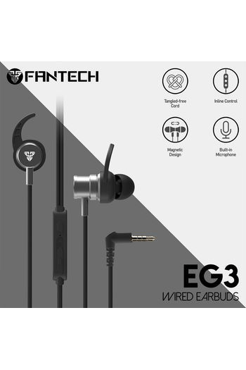 Hands-free slušalice Žične Gaming In-ear Fantech 3.5mm+Mikrofon EG3 crne - slika proizvoda