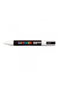 Marker Uni pc-5m Posca bijeli - slika proizvoda