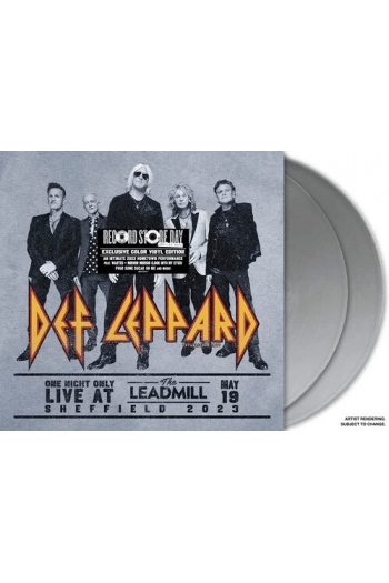 Def Leppard - Live At Leadmill (RSD Silver Vinyl) LP - omot