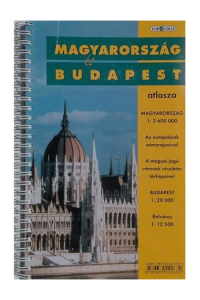 Auto Atlas - Mađarska i Budimpešta - naslovnica