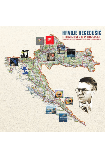 Hrvoje Hegedušić - S Hrvojem kroz Hrvatsku CD - omot