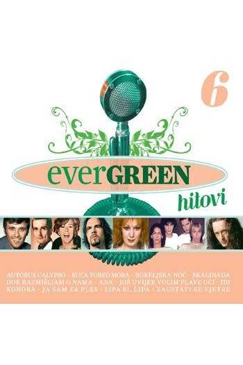 Razni izvođači - Evergreen hitovi 6 CD - omot
