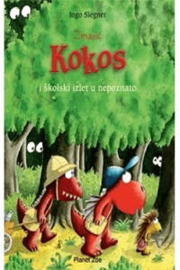 Zmajić Kokos i školski izlet u nepoznato (Slikovnica) - naslovnica