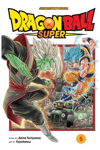 Dragon Ball Super, Vol. 05 (Manga) - naslovnica