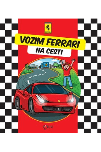 Vozim Ferrari 1-2 (Slikovnica) - naslovnica