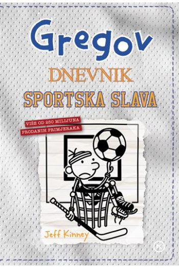 Gregov dnevnik 16: Sportska slava izd. 2025. - naslovnica