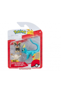 Pokemon Figurica "Battle Figure" 3Pk - Litleo, Mankey, Vaporeon W22 - slika proizvoda