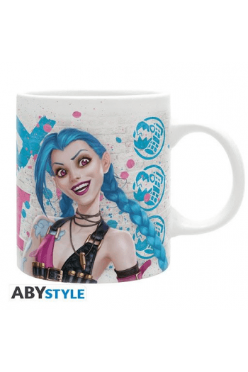 LEAGUE OF LEGENDS - Mug - 320 ml - Vi vs Jinx - Matte - subli - slika proizvoda