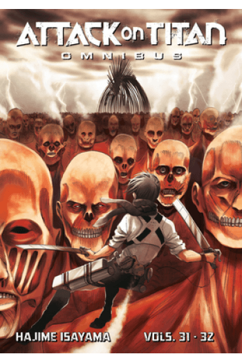 Attack on Titan Omnibus 11 (Vol. 31-32) manga izdanje
