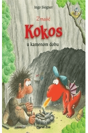 Zmajić Kokos u kamenom dobu (Slikovnica) - naslovnica