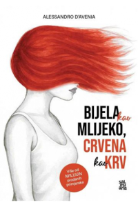 Bijela kao mlijeko, crvena kao krv - naslovnica