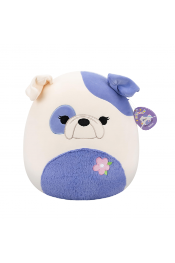 Squishmallows 20cm Easter - Galina - Zeleno Kremasti Bulldog - slika proizvoda