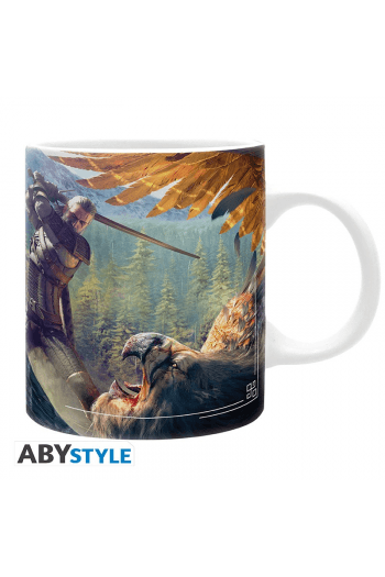The Witcher - Mug - 320 Ml - Geralt And The Griffon - Subli - slika proizvoda