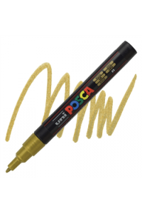 Marker Uni pc-3m Posca zlatni - slika proizvoda