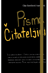 Pisma čitateljici - naslovnica