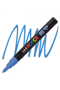 Marker Uni pc-3m Posca nebesko plavi