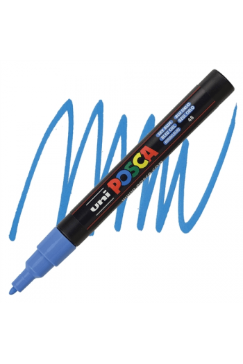 Marker Uni pc-3m Posca nebesko plavi - slika proizvoda