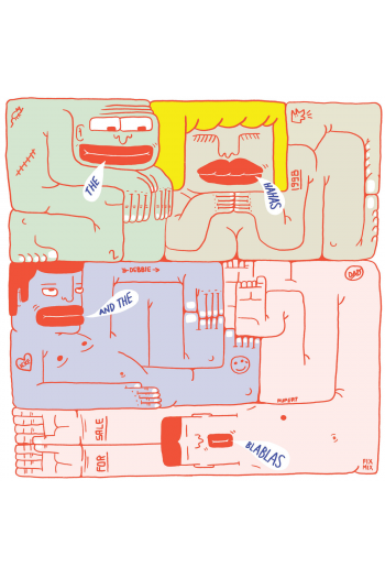 The Hahas & The Blablas - S/T LP - omot