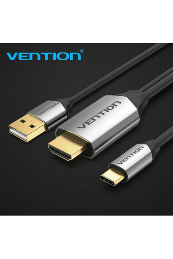 Kabel HDMI Vention 1.5 M CGTBG Crni Bulk - slika proizvoda