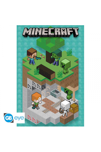 Minecraft - Poster Into The Mine - slika proizvoda