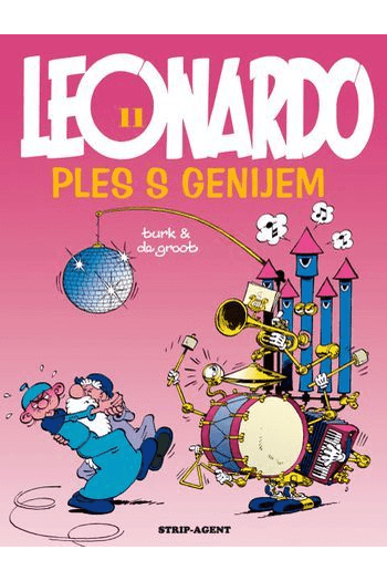 Leonardo 11: Ples s genijem (Strip) - naslovnica
