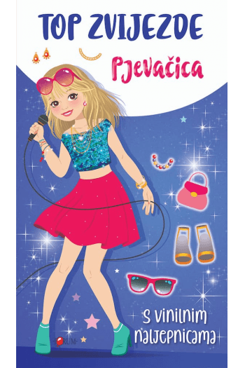 Top zvijezde - Pjevačica (Slikovnica) - naslovnica