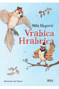 Vrabica Hrabrica (Slikovnica) - naslovnica