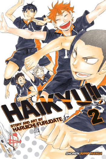 Haikyu!!, Vol. 02 (Manga) - naslovnica