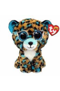 Pliš Cobalt - plavi leopard, reg - slika proizvoda