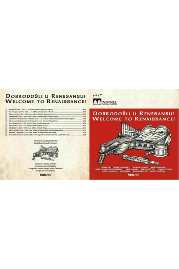 Minstrel - Dobro došli u renesansu CD - omot