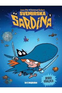Svemirska sardina 1:Disko kraljica - naslovnica