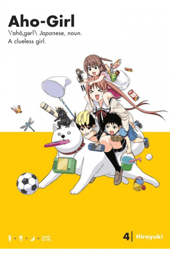 Aho-Girl: A Clueless Girl, Vol. 04 (Manga) - naslovnica