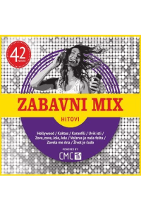 Razni izvođači - Zabavni mix hitovi CD - omot