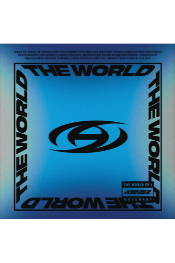 Ateez - The World Ep.1: Movement [Blue ver.] CD - omot