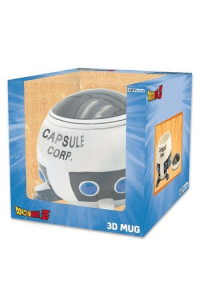 DRAGON BALL - Mug 3D - Capsule Corp spaceship - slika proizvoda