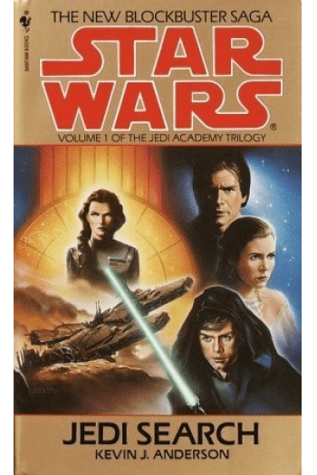 Jedi Search (Star Wars: The Jedi Academy Trilogy #1) - naslovnica