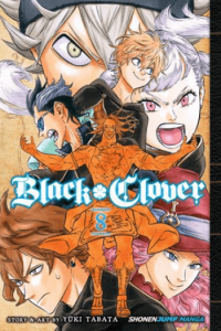Black Clover, Vol. 08 (Manga) - naslovnica